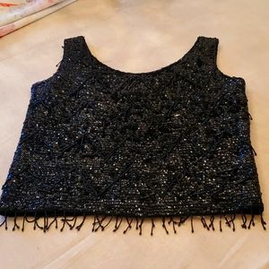 Vintage Beaded Top